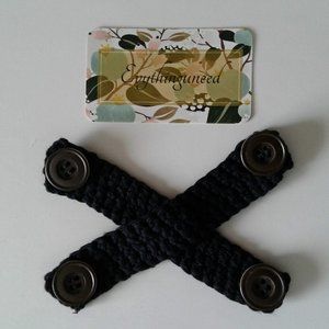 Handmade Crochet Ear Savers-So You Can Wear a Mask Set of 2